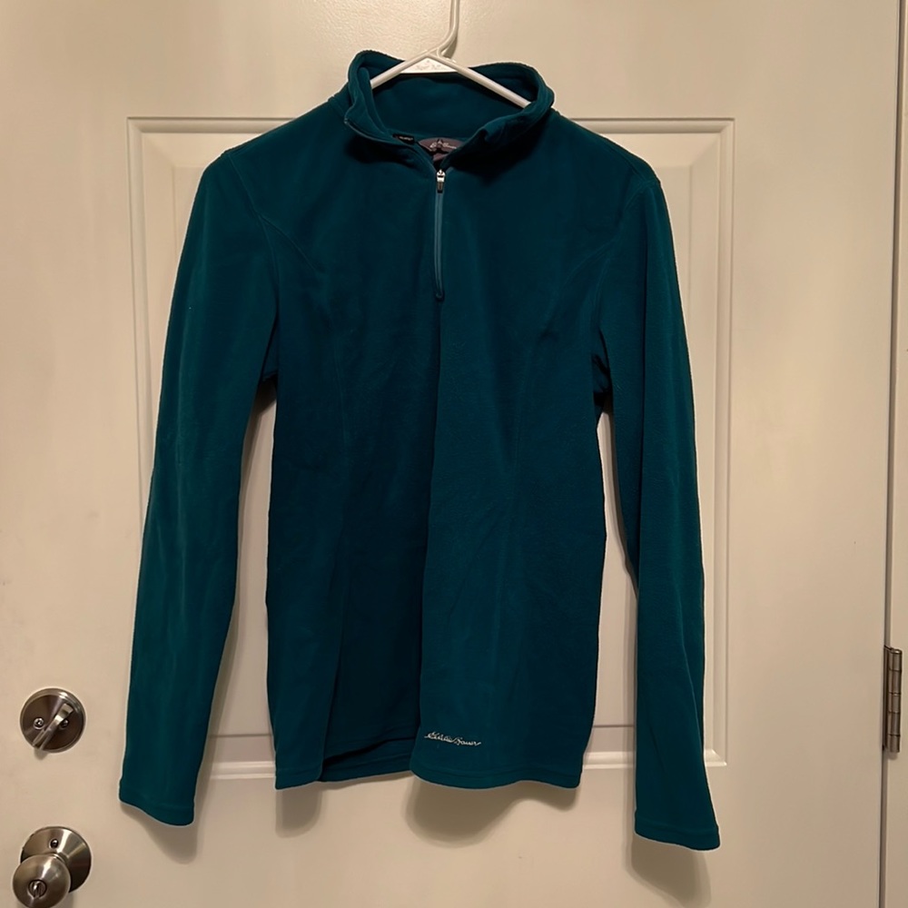 Eddie Bauer Fleece, Green, Small